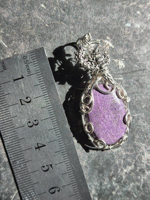 Pendentif stichtite : Compassion liberation