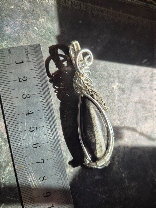Pendentif Orthoceras ✨Straight Horn ✨