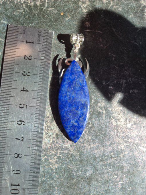 Pendentif  lapis Lazuli  - sagesse et verité