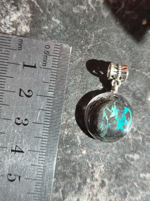 Collier Tenorite Chrysocolle – Équilibre Émotionnel
