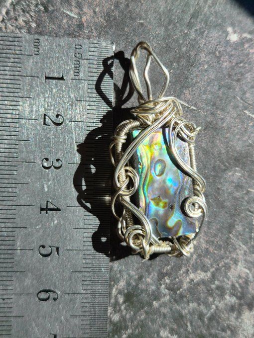 Amulette Ormeau abalone , la pureté de l'océan.