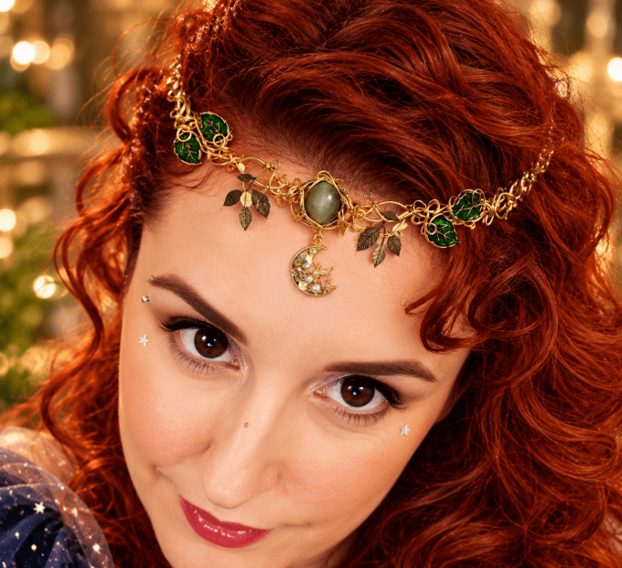Collier Gaia chrysoberyl Oeil de chat – Protection Apaisement Émotionnel 