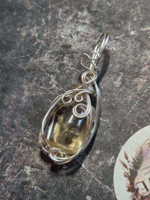 Amulette ✨Citrine -abondance , joie 
