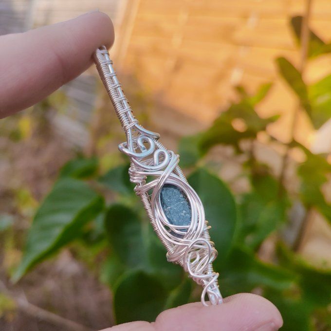  Pendentifs Saphir brut -✨ Pierre des oracles.