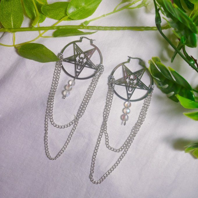 Bo opaline et tête de bouc✨promo