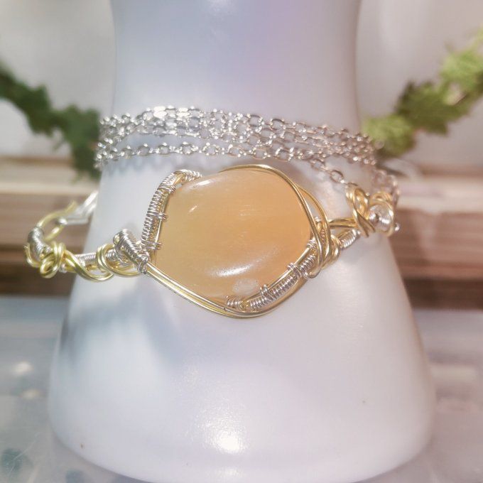 Charms Calcite jaune ✨Promo