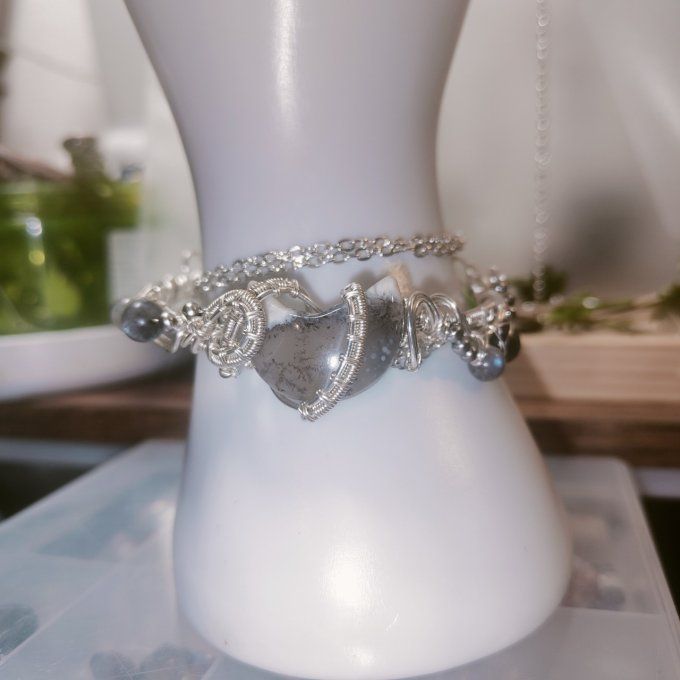 collier modulable Charms- Nuage de magie :Protection des Empathes 
