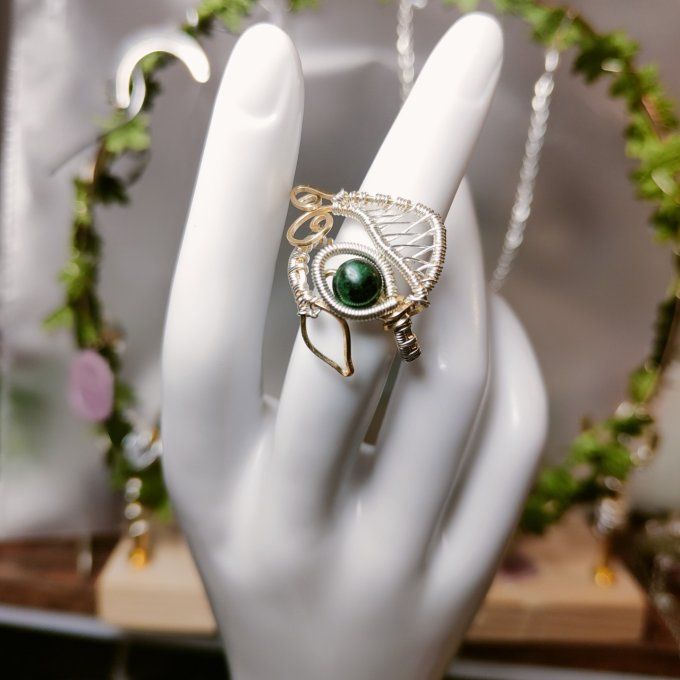 Bague Rubis Zoisite 