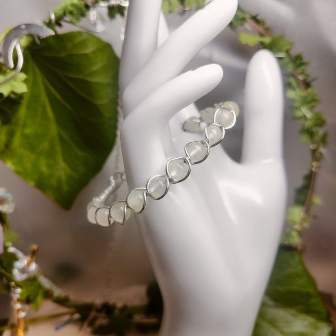  JADE de chine - 6mm Bracelet -✨Pierre d'équilibre et de prospérité ✨