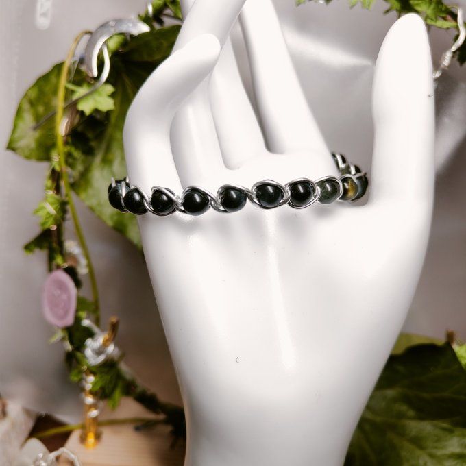 Bracelet Oeil de Faucon - 6 ou 8 mm