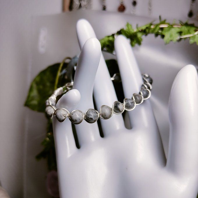 Bracelet Pinolite  - 6mm