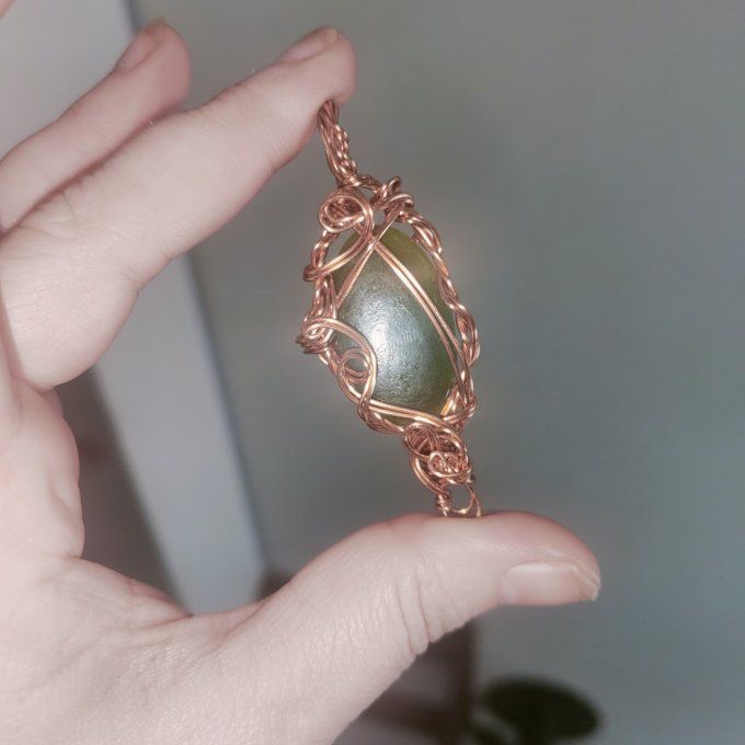 Amulette jade Néphrite - réserver 