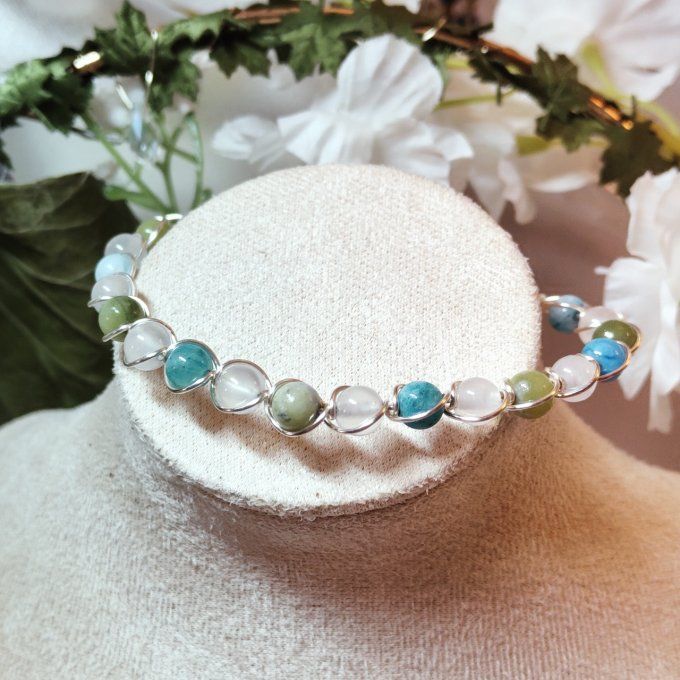 Bracelet Pétale au vent :Coeur Brisé  et traumas 