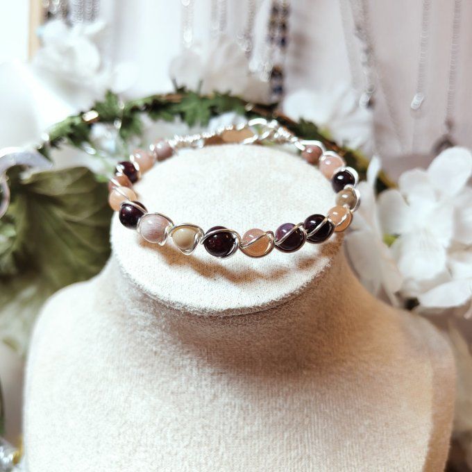Bracelet Diane : confiance , réconfort , et courage 