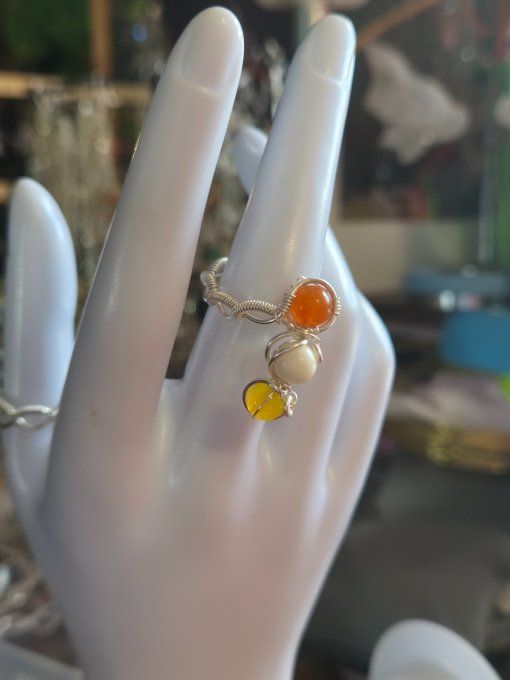 Bague verticale feux d’Été