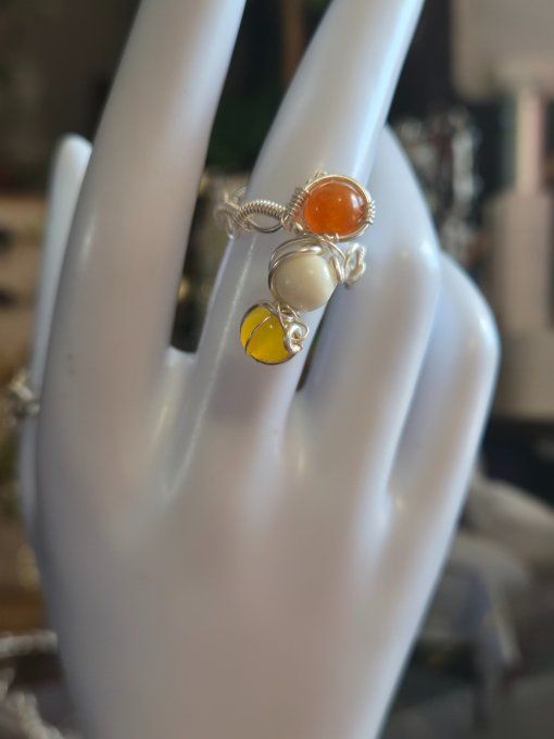 Bague verticale feux d’Été