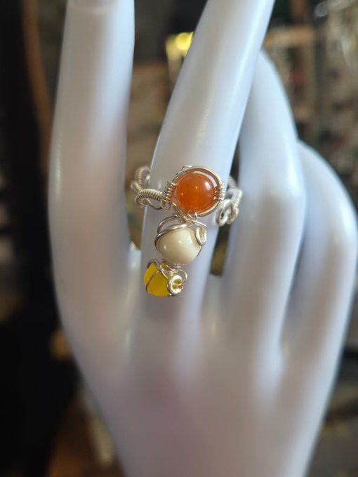 Bague verticale feux d’Été