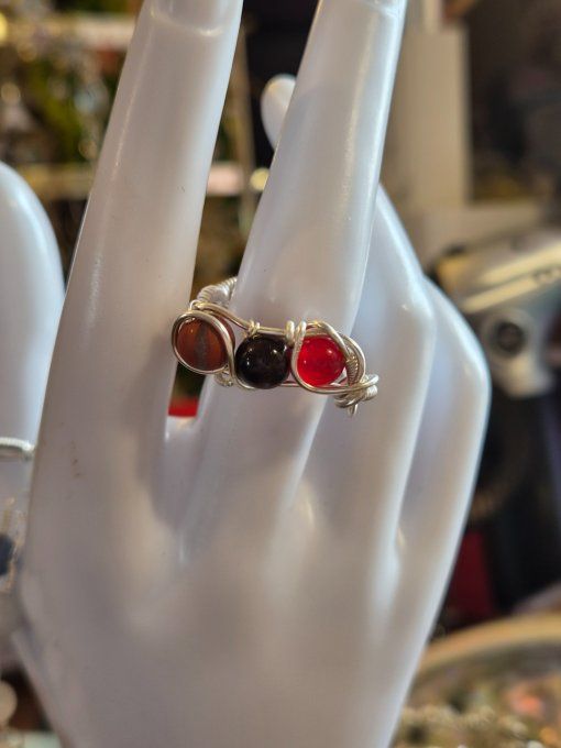 Bague verticale feux d’Été -