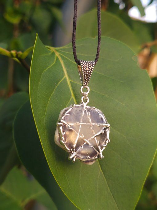 Pendentif Amethyste trappiste 