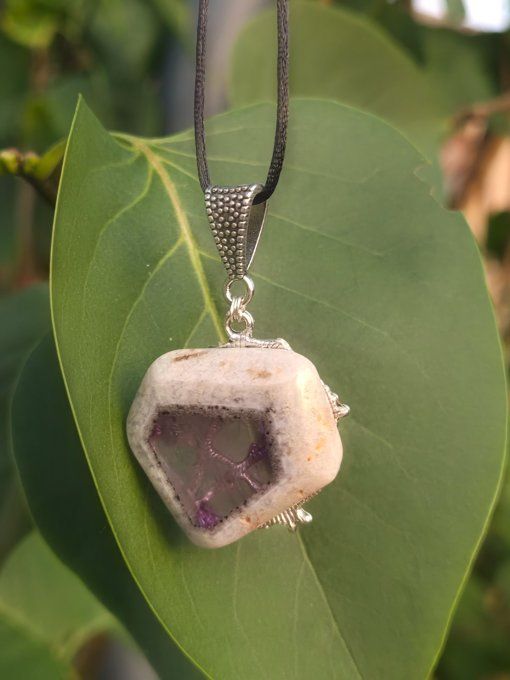 Pendentif Amethyste trappiste 