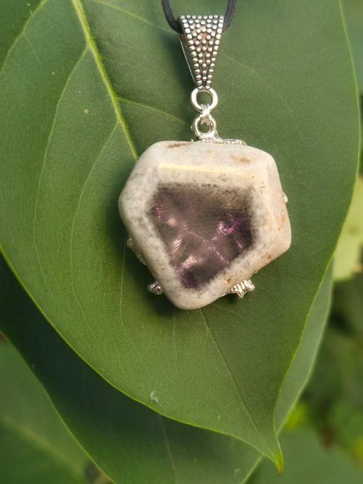 Pendentif Amethyste trappiste 
