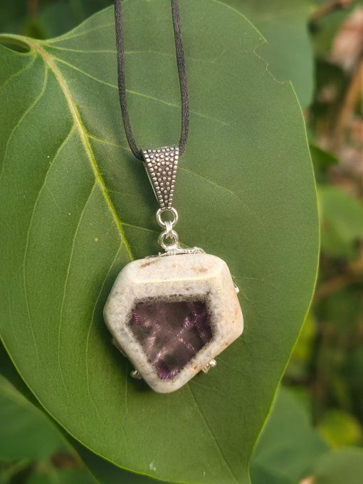 Pendentif Amethyste trappiste 