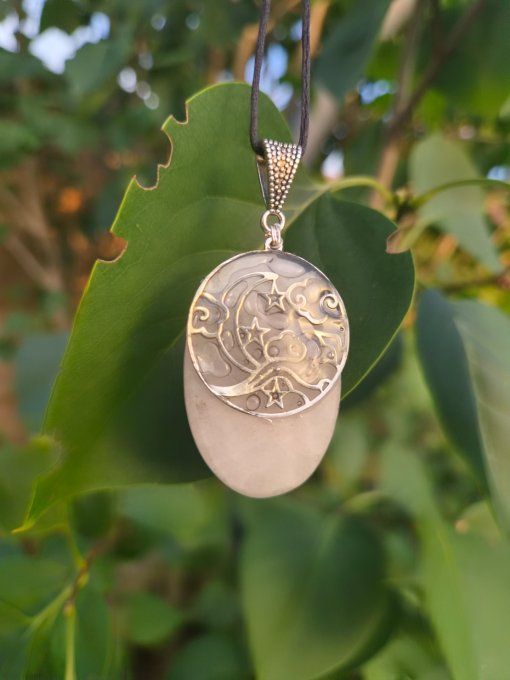 Pendentif Manganocalcite 