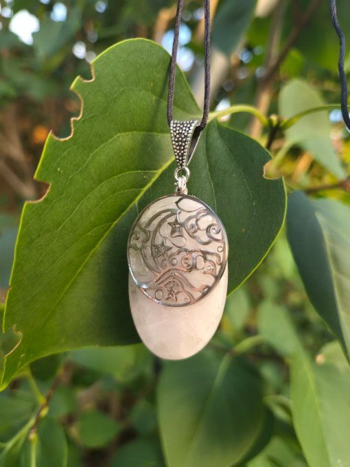 Pendentif Manganocalcite 