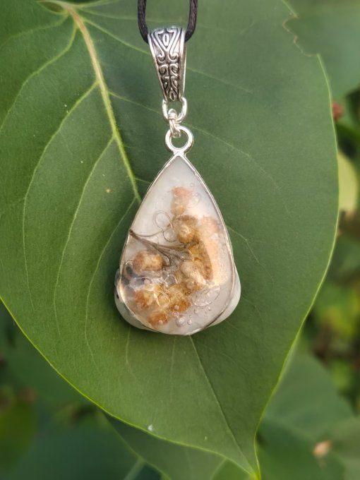 Pendentif Pierre de lune Péristerite 