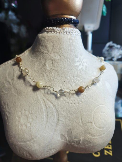 Rivières de perles : chevillère 