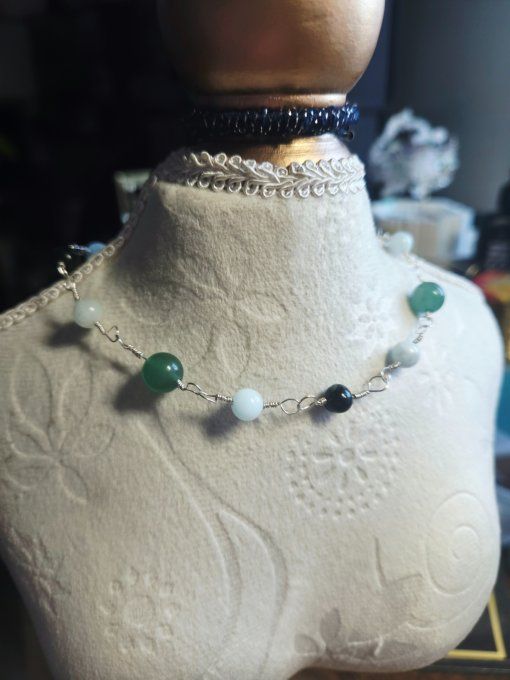 Rivières de perles : chevillère 