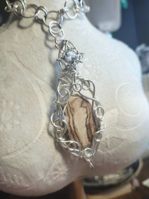 Amulette Etoile D’Aragonite