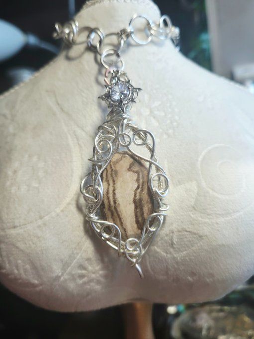 Amulette Etoile D’Aragonite