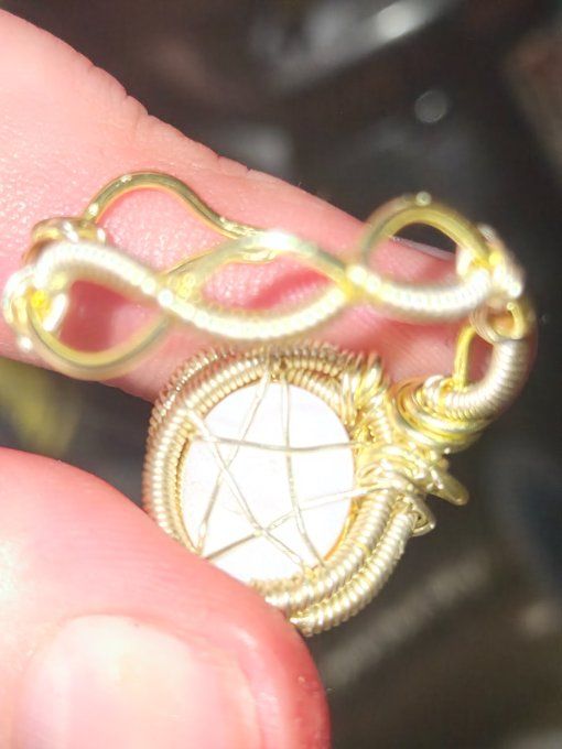 Bague Opale Rose – Harmonie Émotionnelle & Protection Du Cœur 