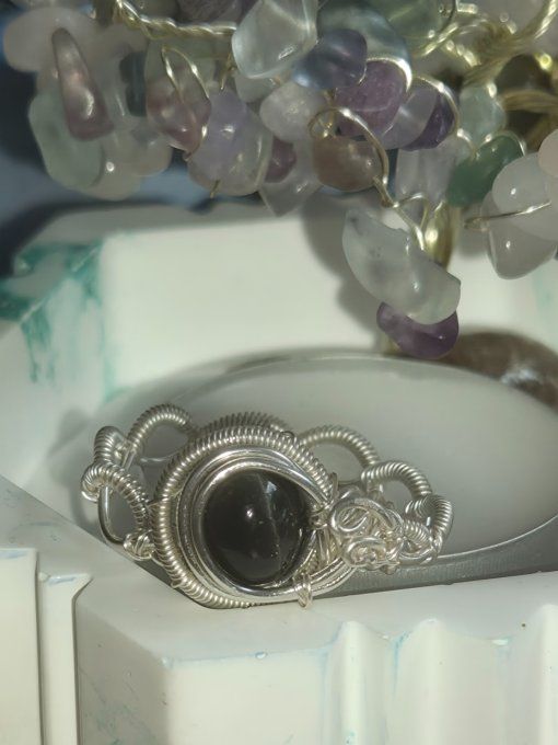 Bague Oeil de chat - Chrysoberyl : protection et peurs 