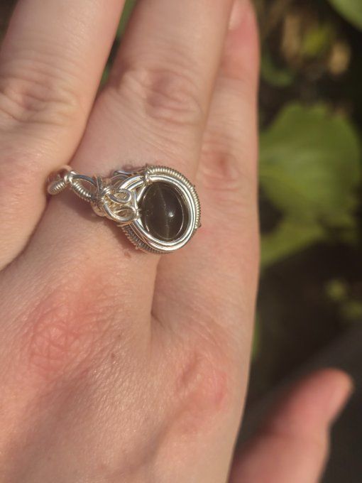 Bague Oeil de chat - Chrysoberyl : protection et peurs 
