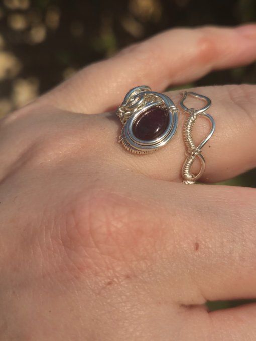 Bague Rubis Étoile – Passion Et Vitalité  