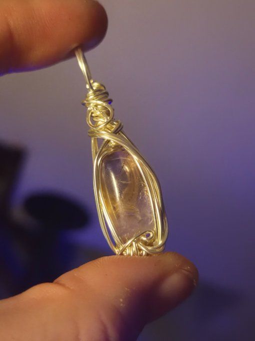 Pendentif  Amétrine Small -Pierre de de Créativité & Abondance ✨ 