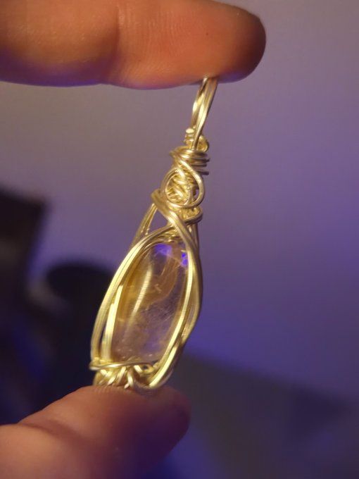 Pendentif  Amétrine Small -Pierre de de Créativité & Abondance ✨ 