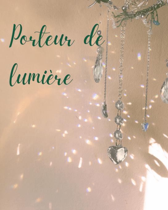Sun catcher Fleur de lumière 