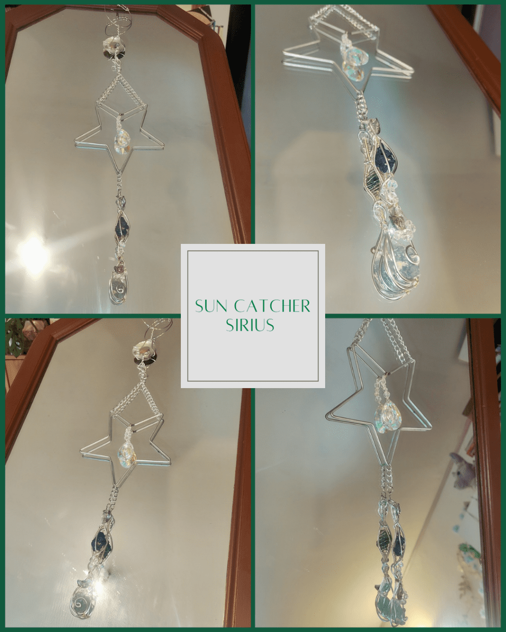 Sun catcher ✨Sirius✨ Équilibre et Harmonie pour l’Âme et l’Esprit ✨   