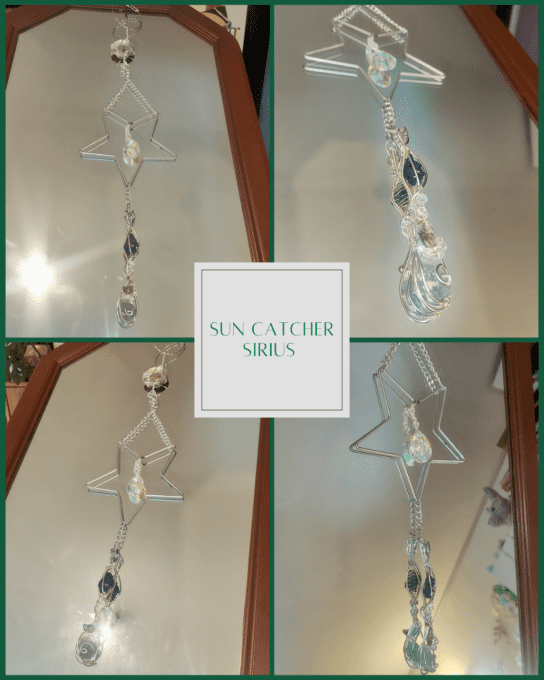 Sun catcher ✨Sirius✨ Équilibre et Harmonie pour l’Âme et l’Esprit ✨   