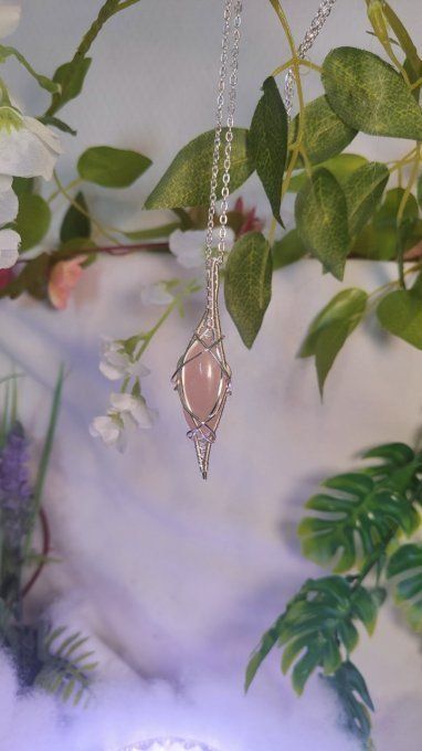 Quartz rose , ✨fleche d'amour et de Douceur 