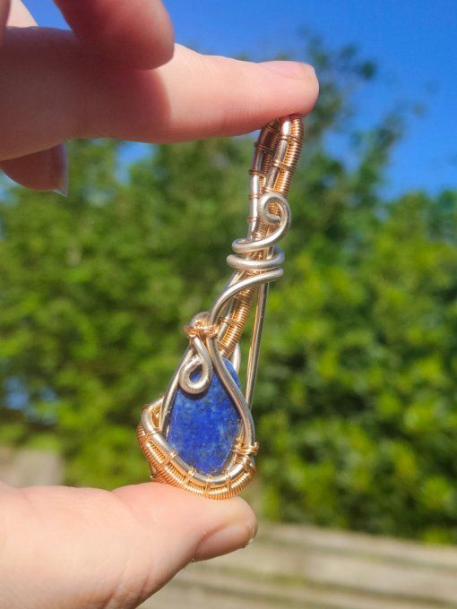 Amulette lapis Lazuli -promo ✨Pierre de sagesse & d’expression ✨
