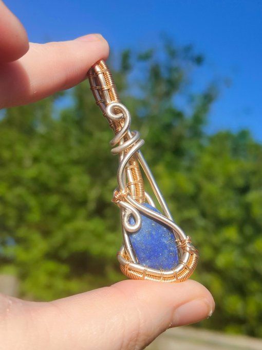 Amulette lapis Lazuli -promo ✨Pierre de sagesse & d’expression ✨