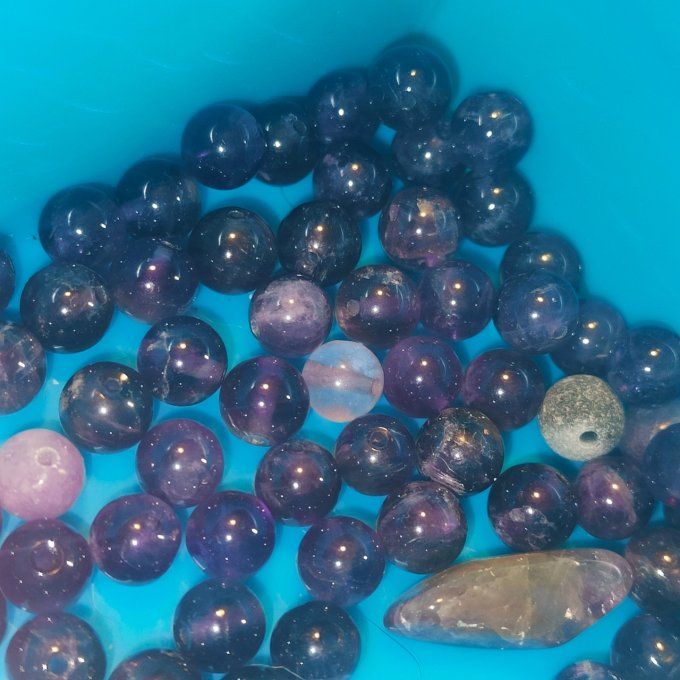 Amethyste ✨6/8 mm Bracelet ✨Spiritualité & Apaisement ✨