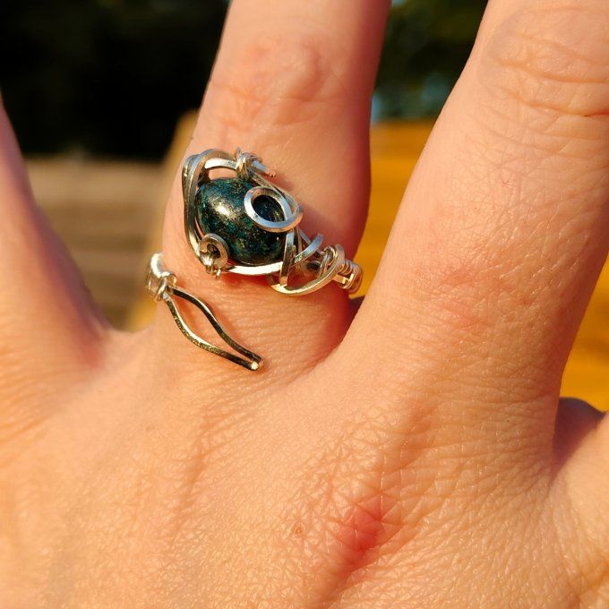 Bague chrysocolle