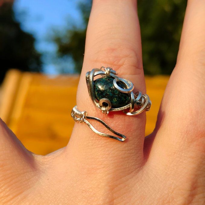 Bague chrysocolle