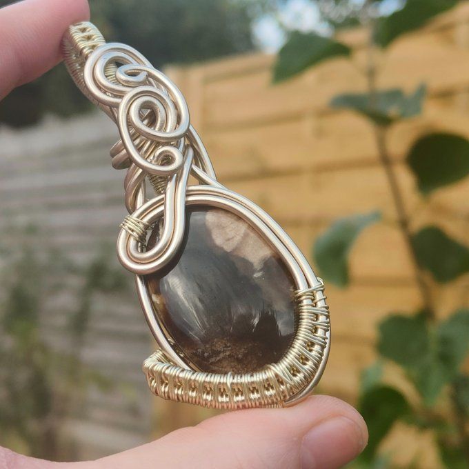 Bois Fossile– Pierre d’Ancrage & Stabilité ✨