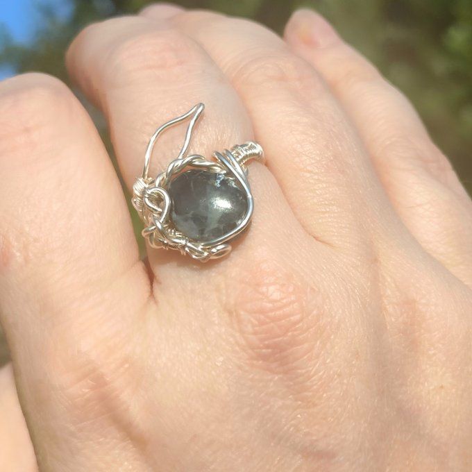 Bague Pietersite ajustable 